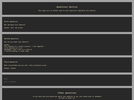 questionspage screenshot