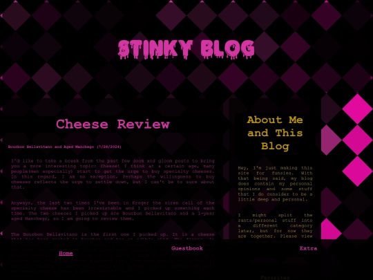 blog screenshot