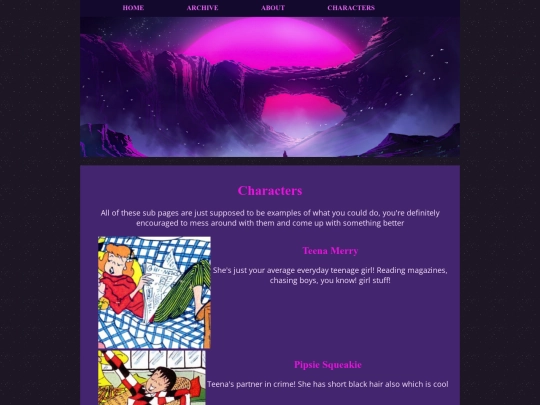 characters screenshot