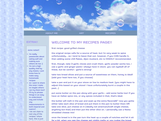 recipes screenshot