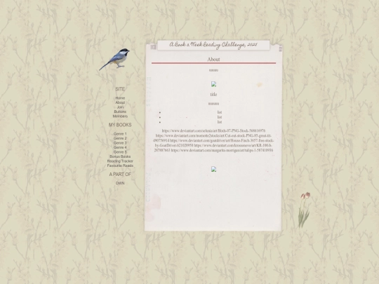 2025readingchallenge.html/about screenshot