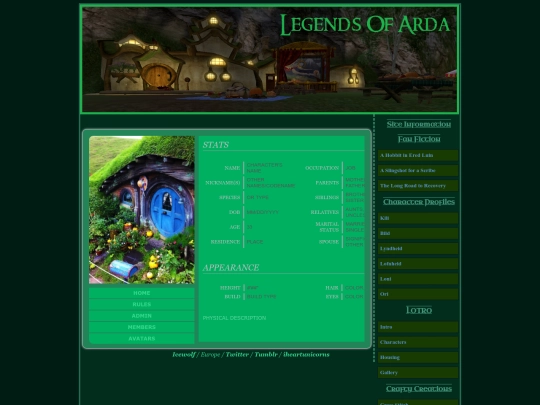 legendsofarda/lotro/template screenshot