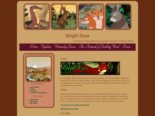 links screenshot