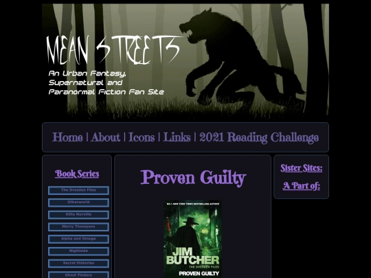meanstreets/dresden/provenguilty screenshot