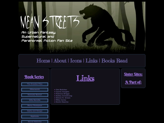 meanstreets/links screenshot