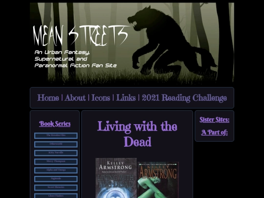meanstreets/otherworld/livingwiththedead screenshot