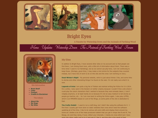 mysites screenshot