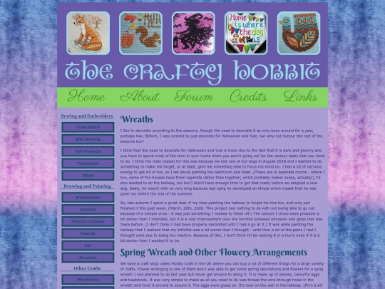 thecraftyhobbit/wreaths screenshot