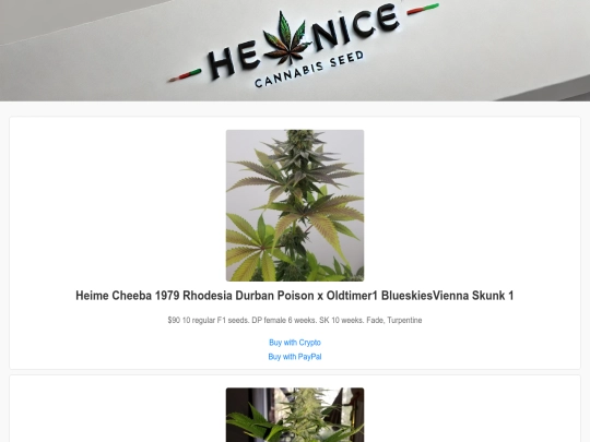 Cannabis-Seeds screenshot