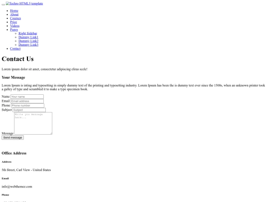 contact screenshot