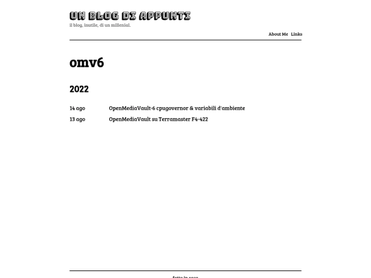 tags/omv6 screenshot