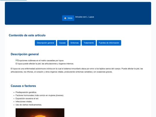 articulos/lupus screenshot