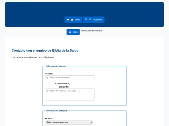 formularios/contacto screenshot