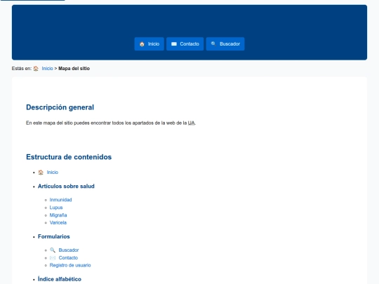 tabla y mapas/mapa-sitio-web screenshot