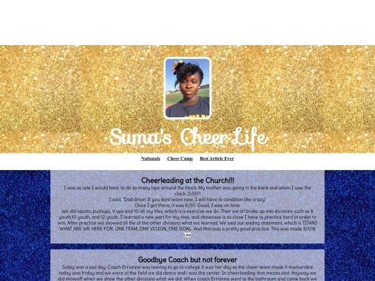 blog screenshot