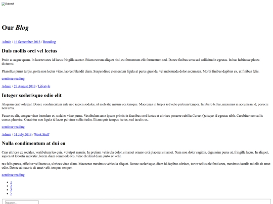 blog screenshot