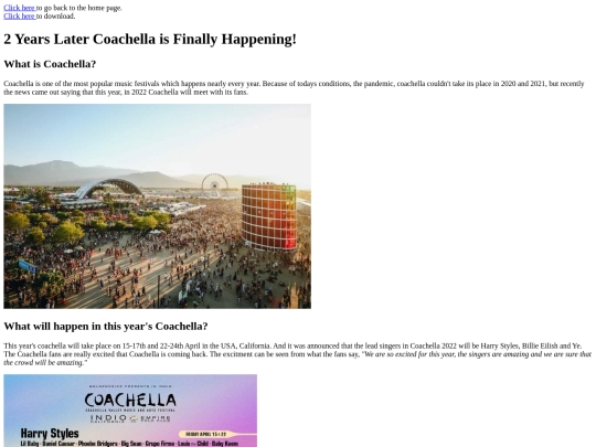 Online News Article Assignment screenshot
