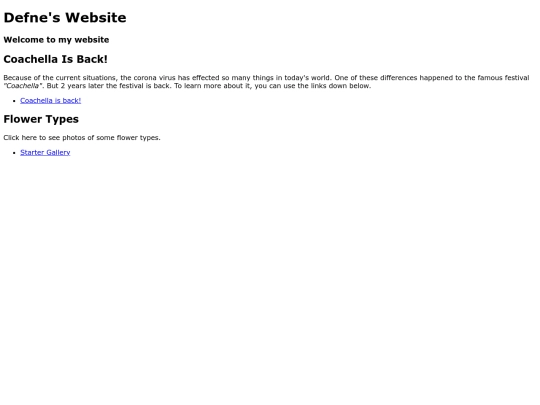 index screenshot