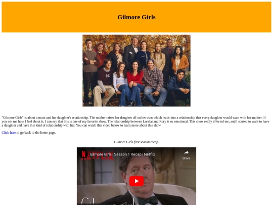 series/gilmore girls screenshot