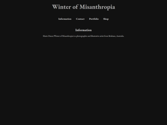 WinterOfMisanthropia screenshot