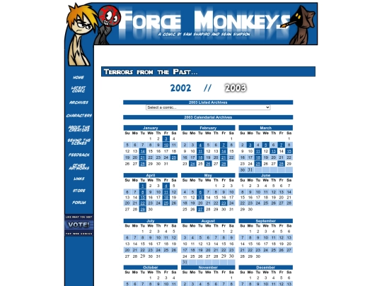 forcemonkeys/archives screenshot