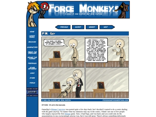 forcemonkeys/comics/07-13-02 screenshot