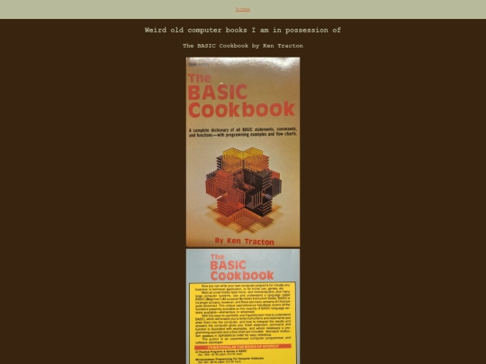 projects/books screenshot