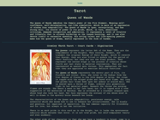 projects/tarot/Tarot_37_Wands_Queen screenshot