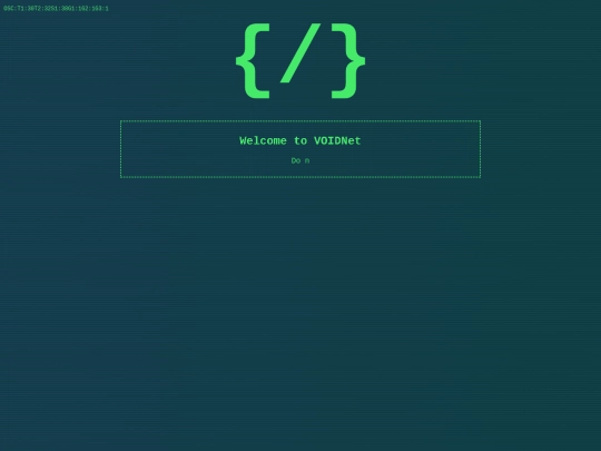 projects/voidnet screenshot