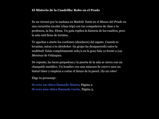 El robo en el Prado (1) screenshot