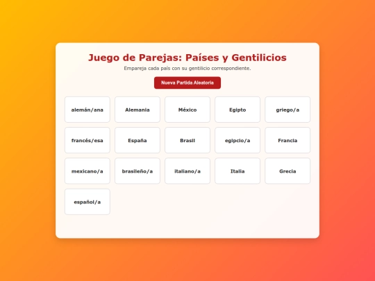 nationalidades screenshot
