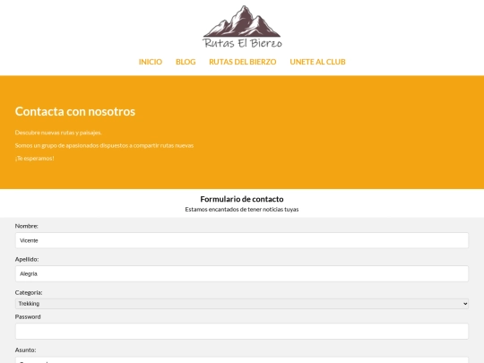 contacto screenshot