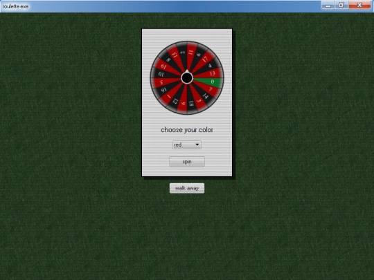 roulette screenshot