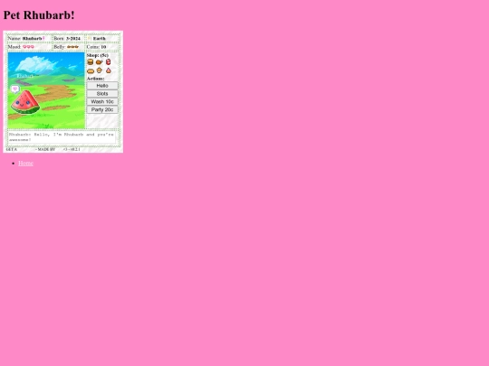 petrhubarb screenshot