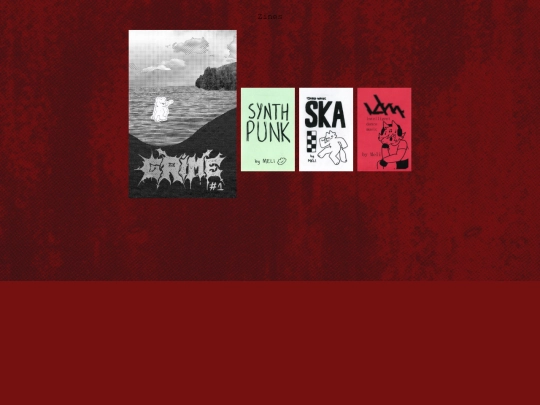 zines screenshot