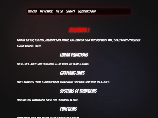 AlgebraI screenshot