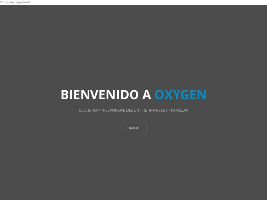 Oxygen PAGE screenshot