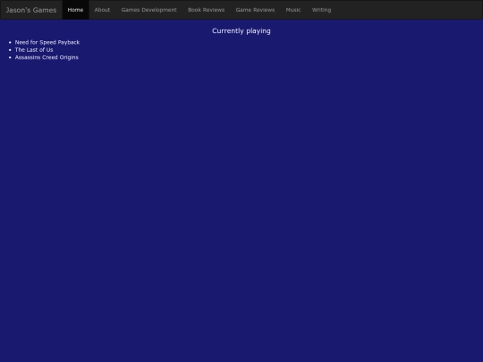 gameReviews screenshot