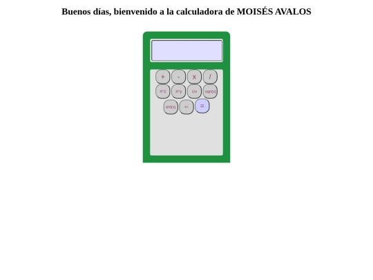 calculadora screenshot