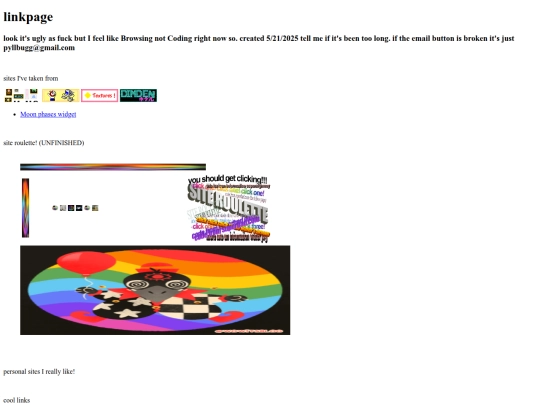 linkpage screenshot