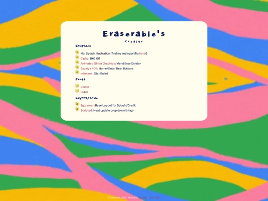 credits screenshot