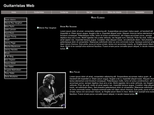 debug/guitarristas screenshot