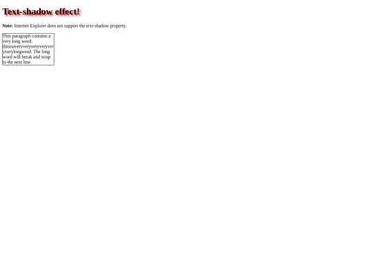 preparadores/Ejemplos CSS/css3Text screenshot