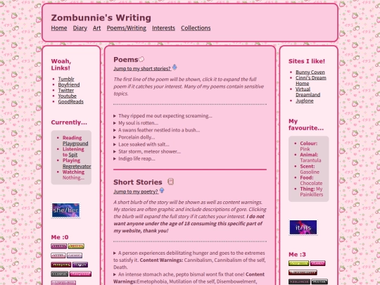 poemswriting screenshot