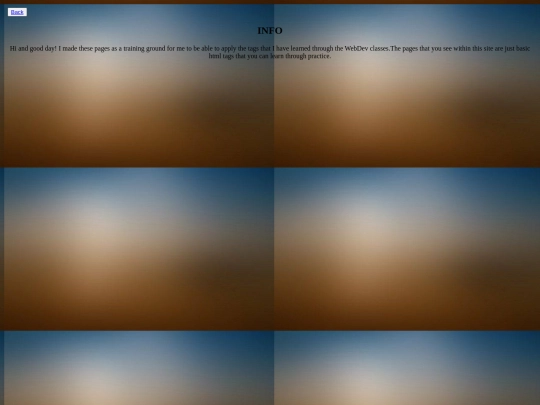 info screenshot