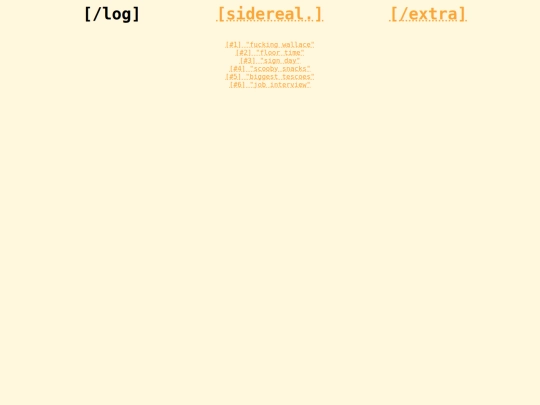 log screenshot