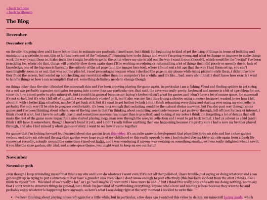 blog screenshot