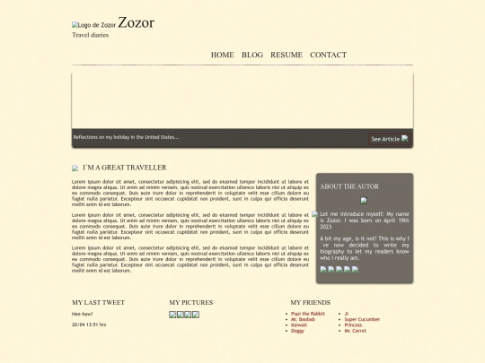 Zozor screenshot
