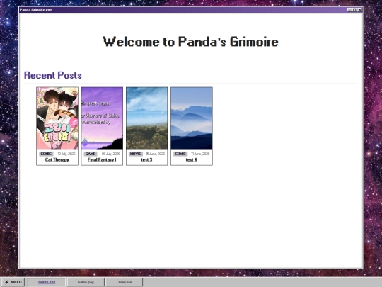 index screenshot