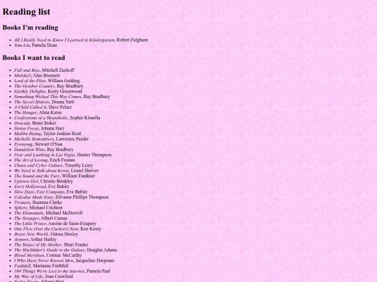 books screenshot